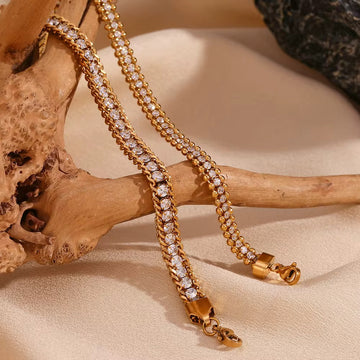 Gold Fleur Bracelet