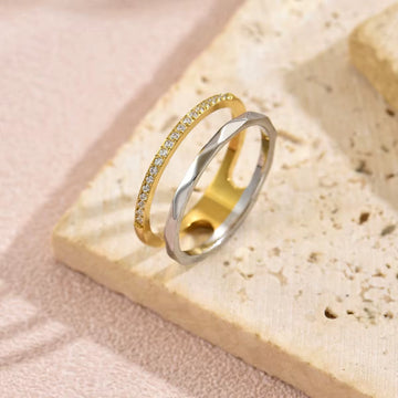 Two-Tone Luxe Ring