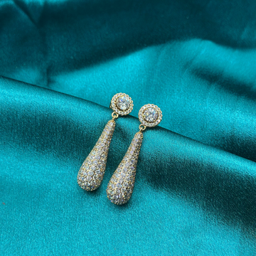 Zircon earrings