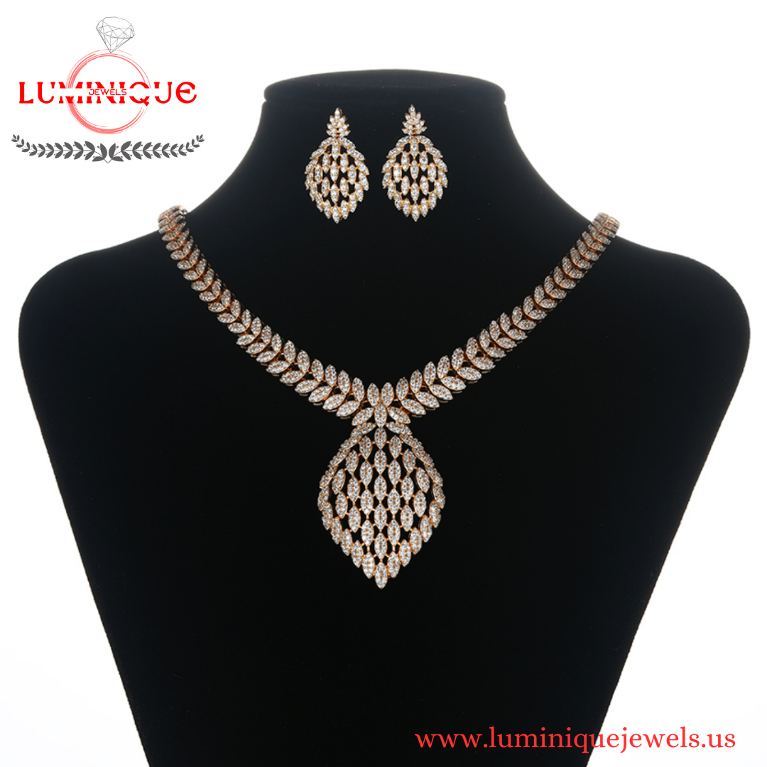 Royal Wedding Set (18K PVD Gold Plated)