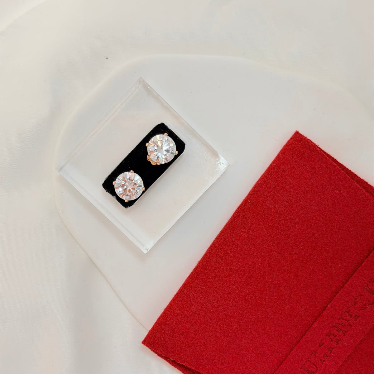 Crystal veil | Studs