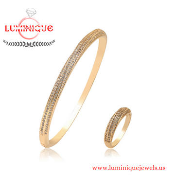 Openable Bangle set with ring
