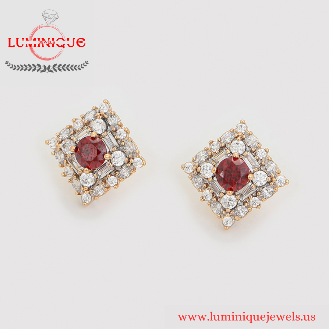 Small Elegant Earrings (18K PVD Gold Plated)
