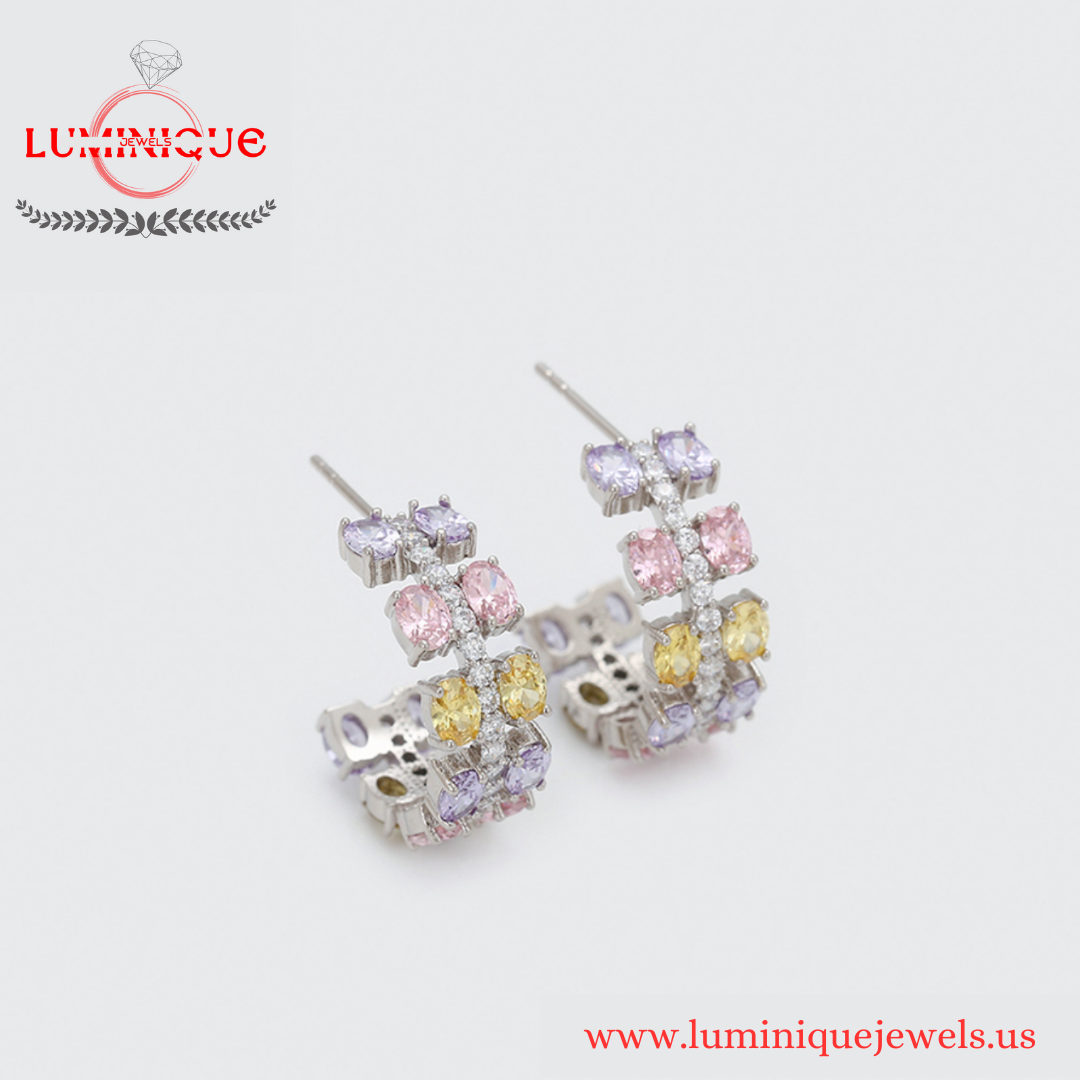 Multicolor Elegant Earrings