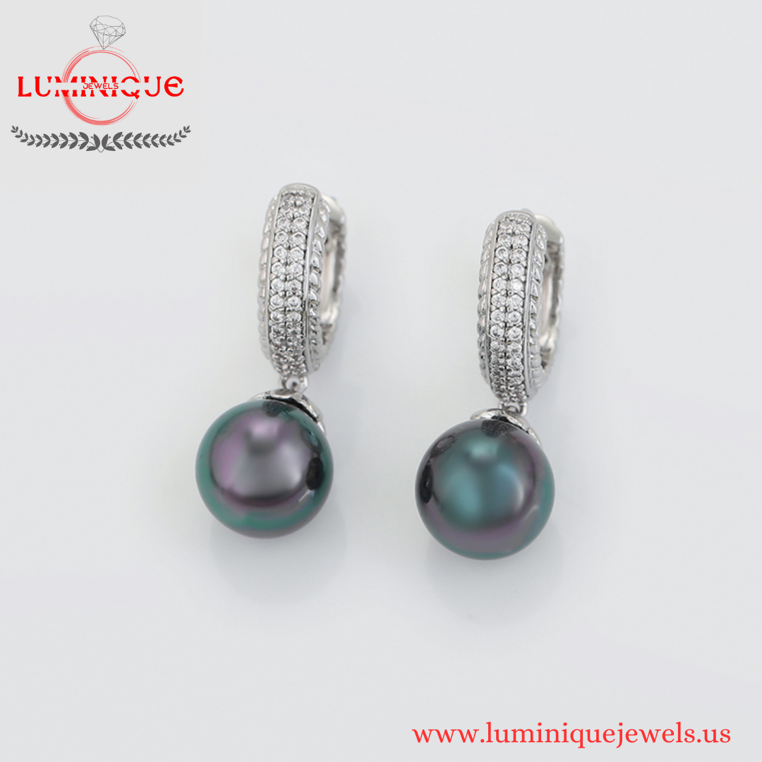 Simple Earrings (Platinum Plated)