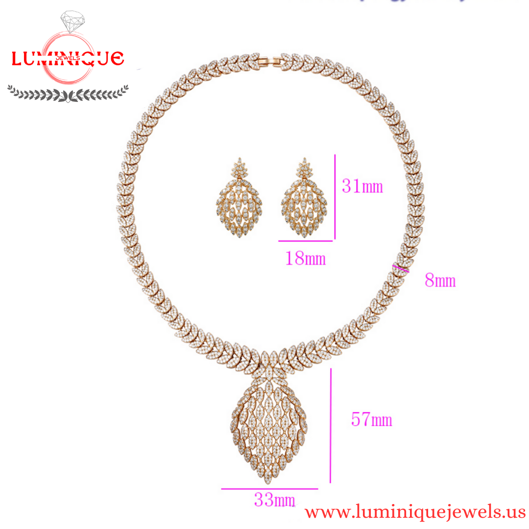Royal Wedding Set (18K PVD Gold Plated)