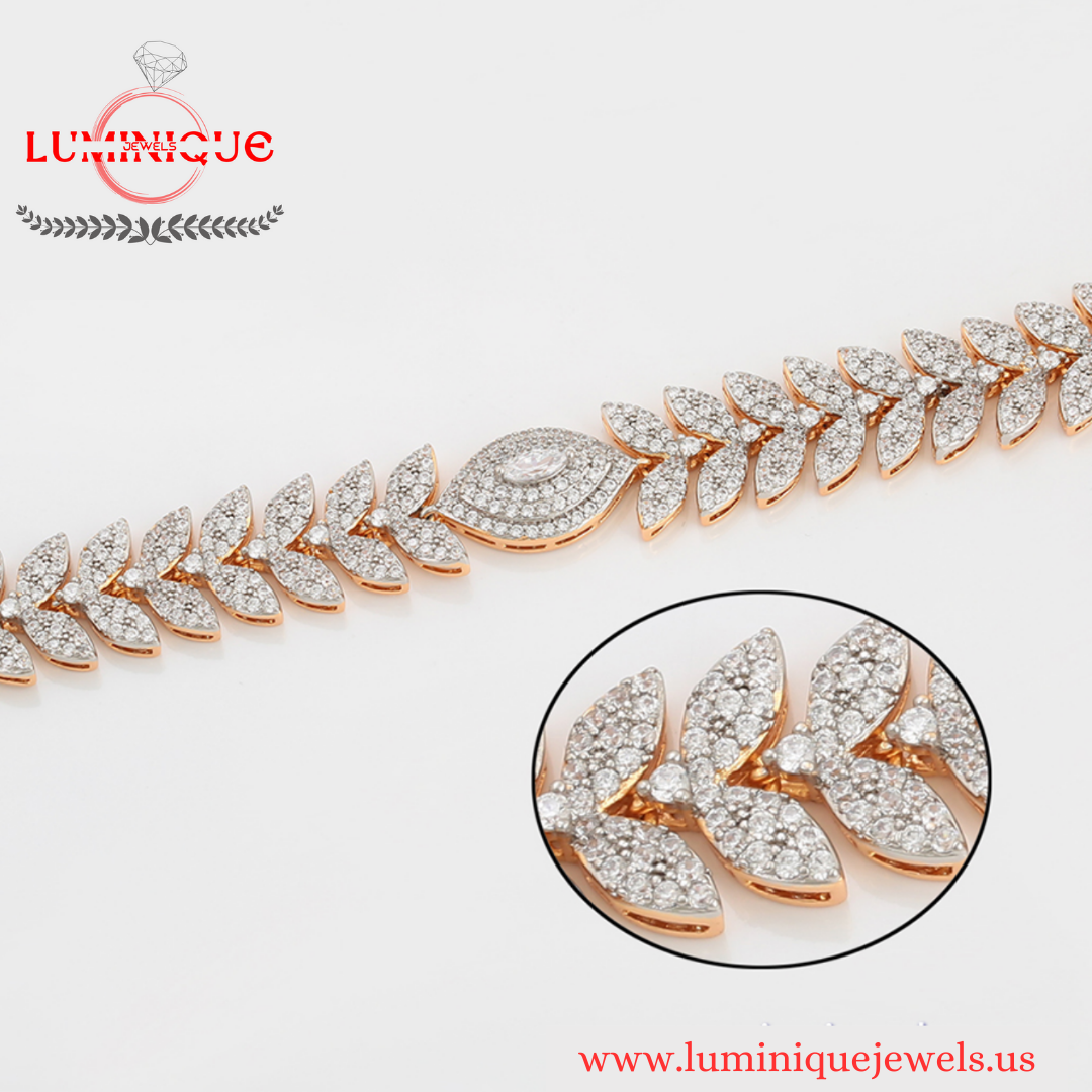 Luxury Wedding Bracelet (18K PVD Gold Plated)