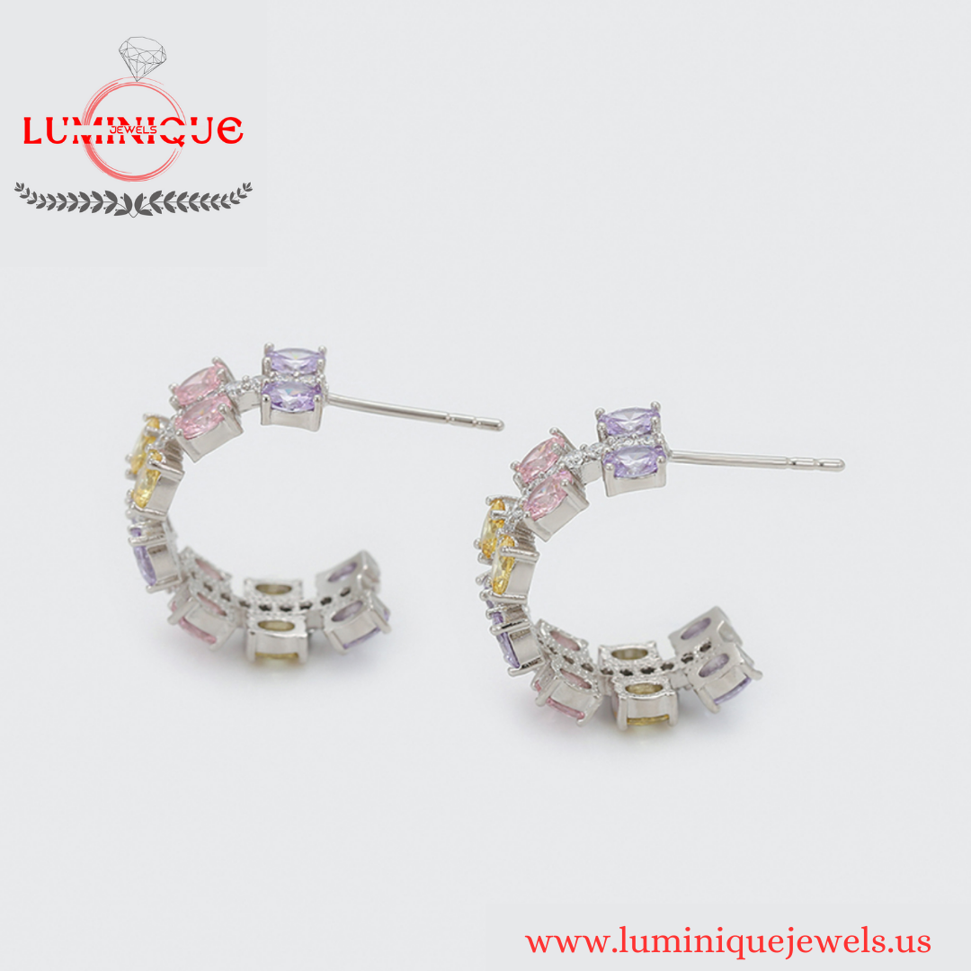 Multicolor Elegant Earrings