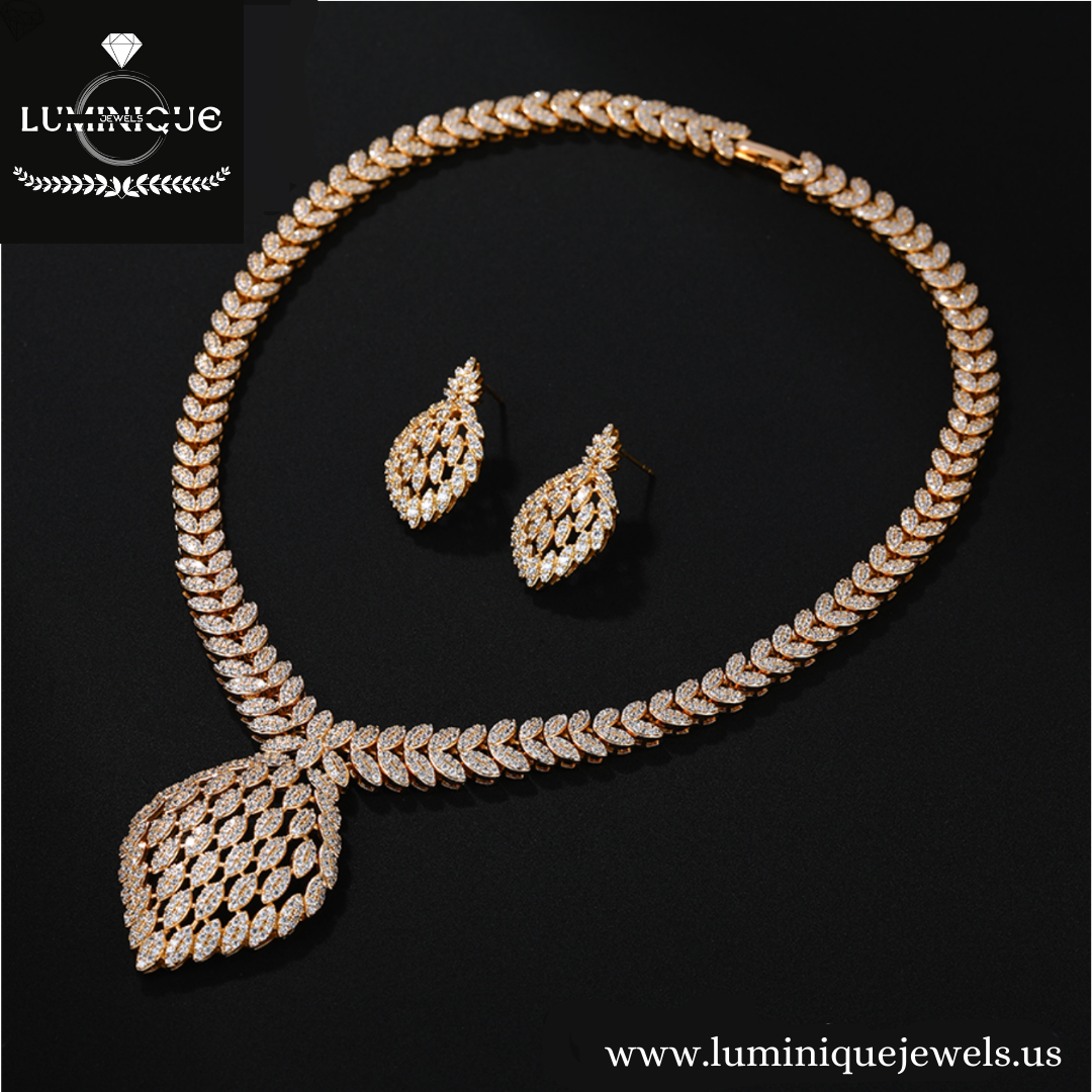 Royal Wedding Set (18K PVD Gold Plated)