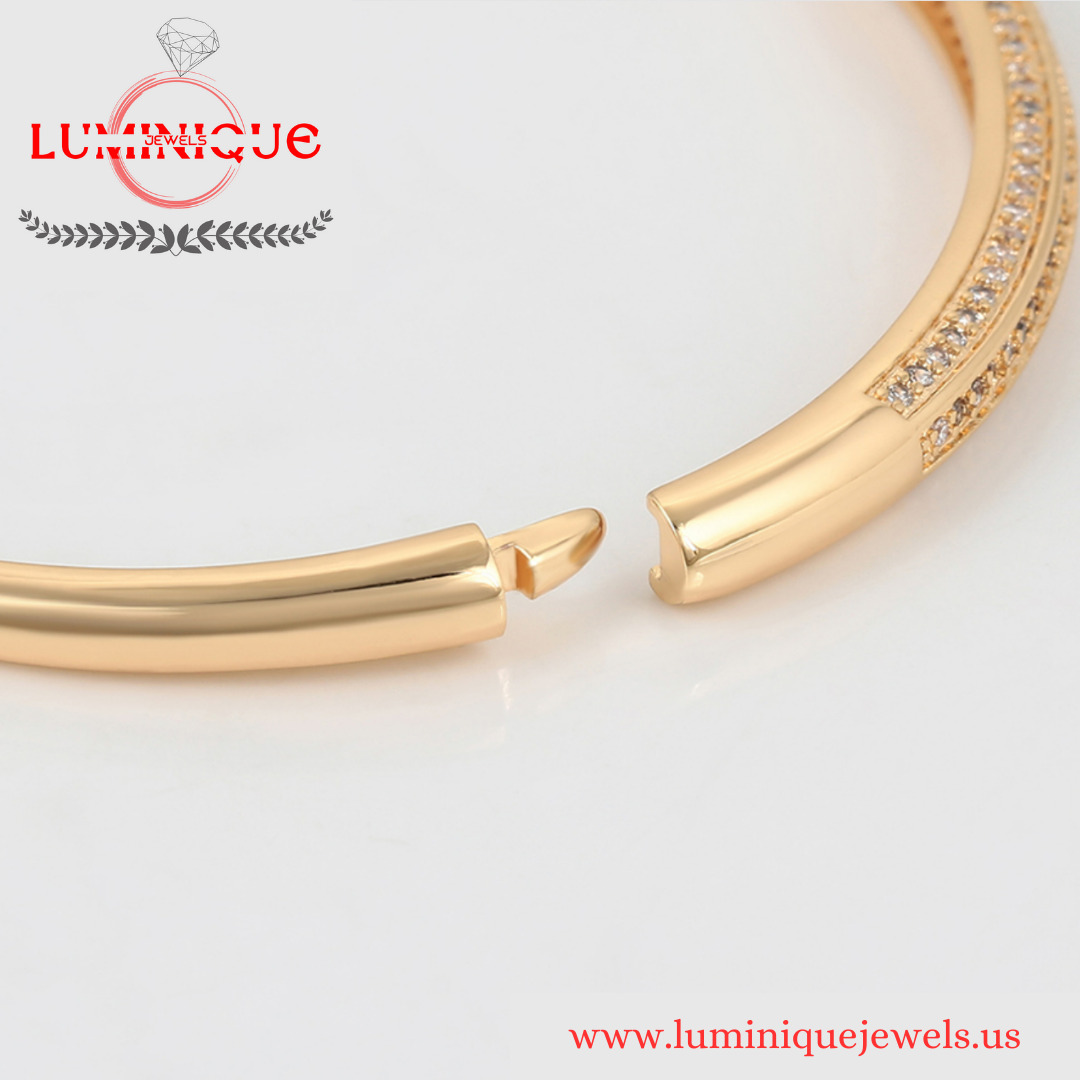 Openable Bangle set with ring