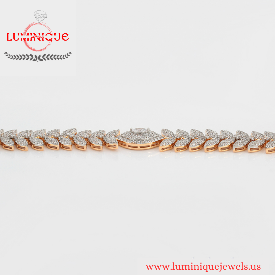 Luxury Wedding Bracelet (18K PVD Gold Plated)