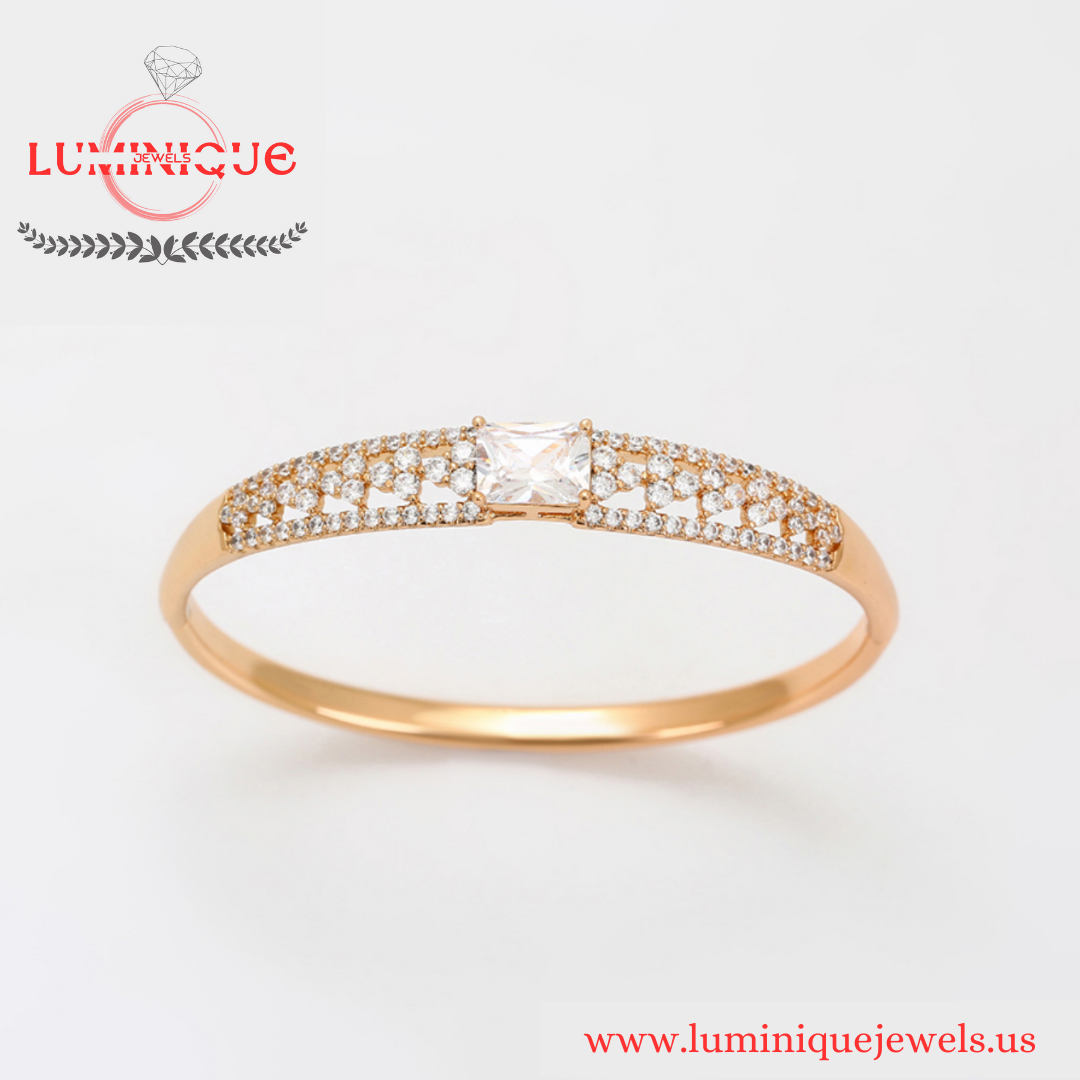 Luxury Openable Bangle (18K PVD Gold Plated)