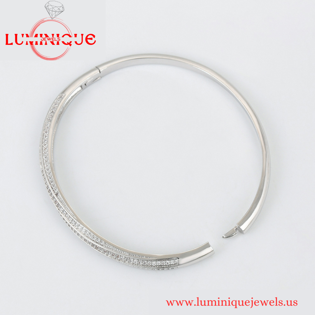 Openable Bangle set with ring
