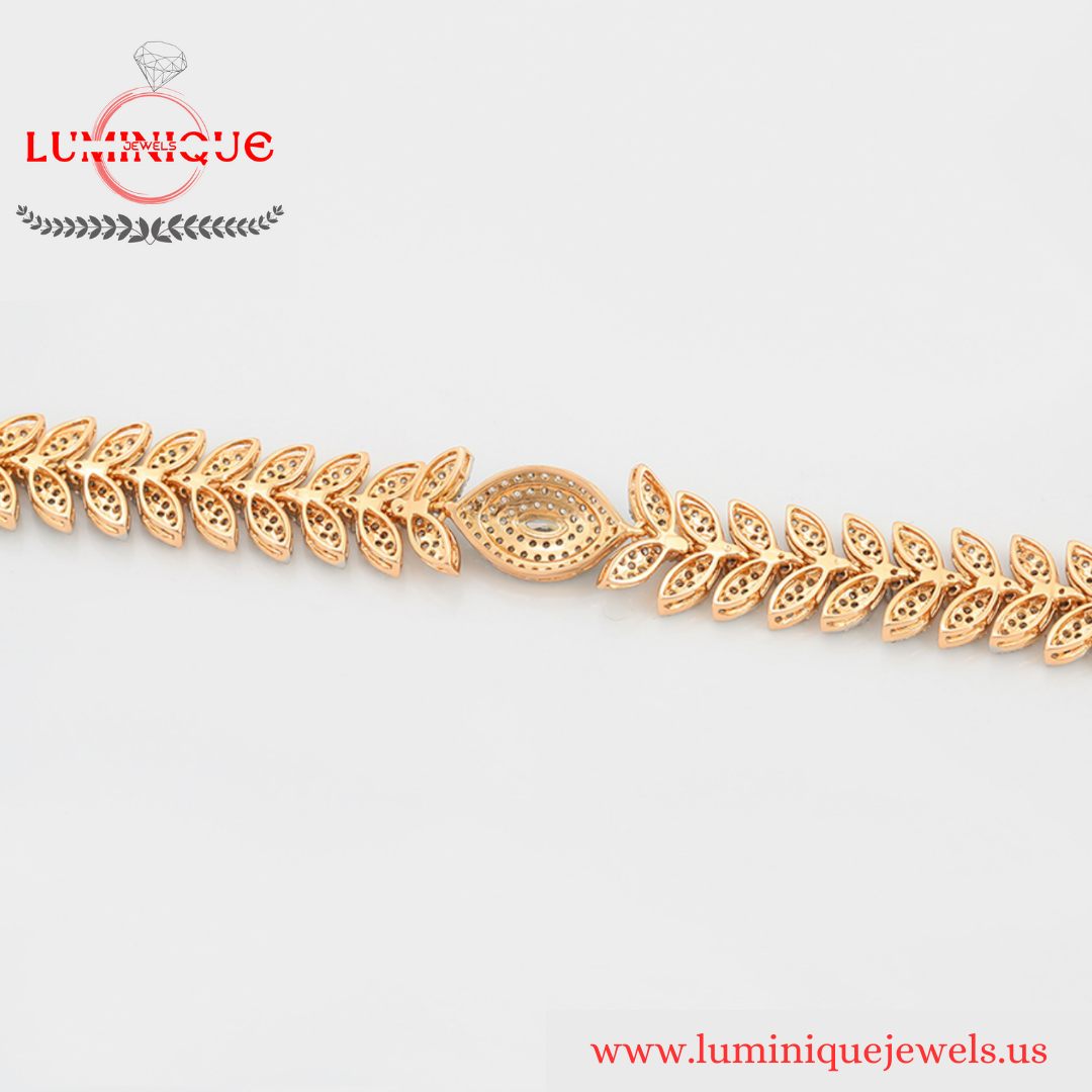Luxury Wedding Bracelet (18K PVD Gold Plated)