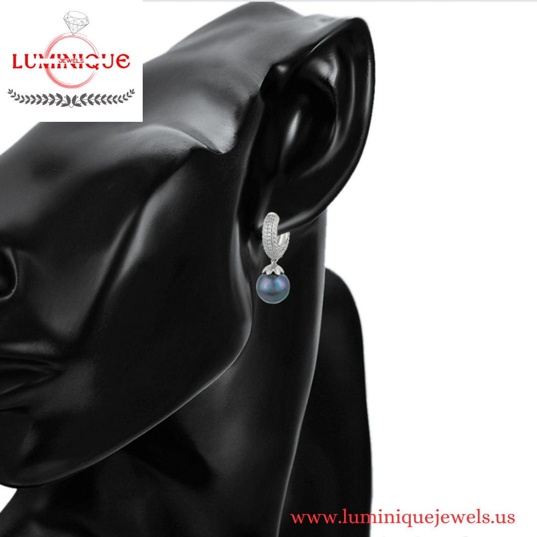 Simple Earrings (Platinum Plated)