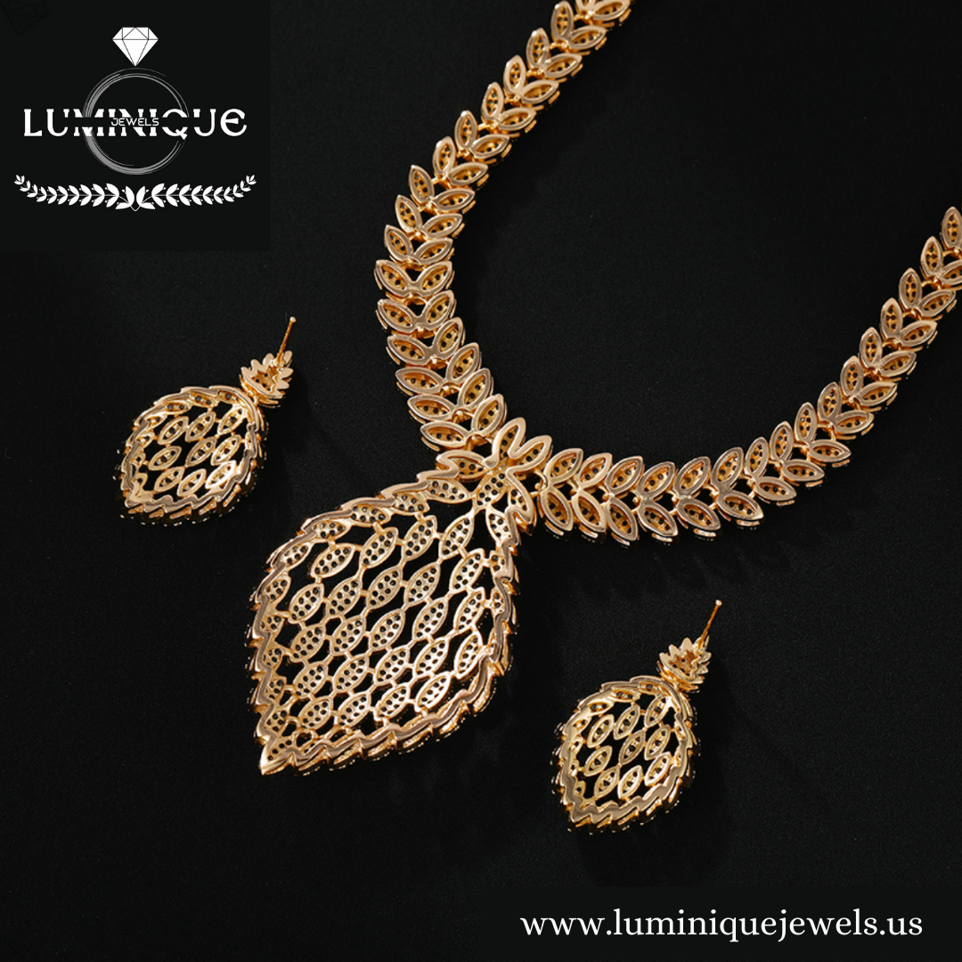 Royal Wedding Set (18K PVD Gold Plated)