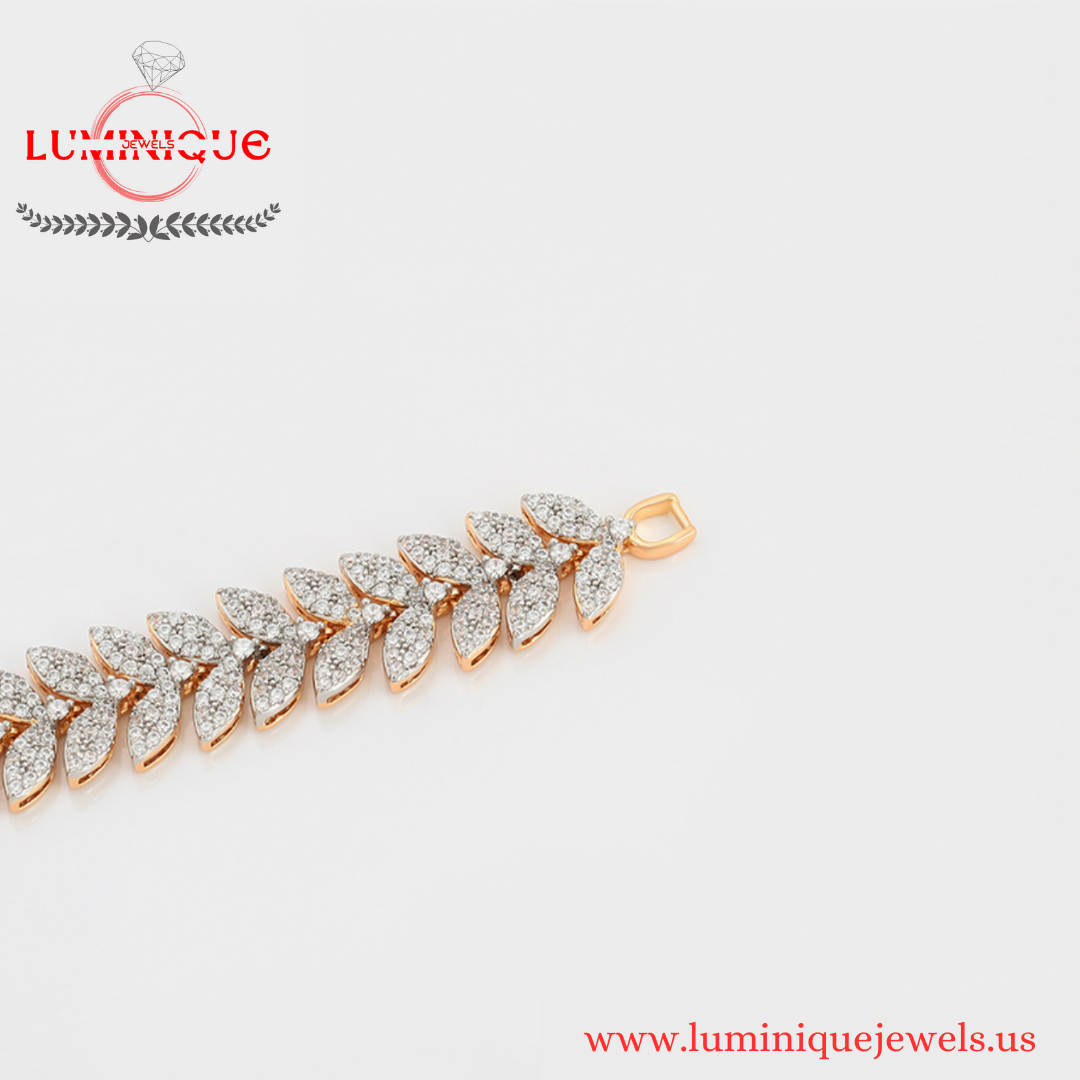 Luxury Wedding Bracelet (18K PVD Gold Plated)