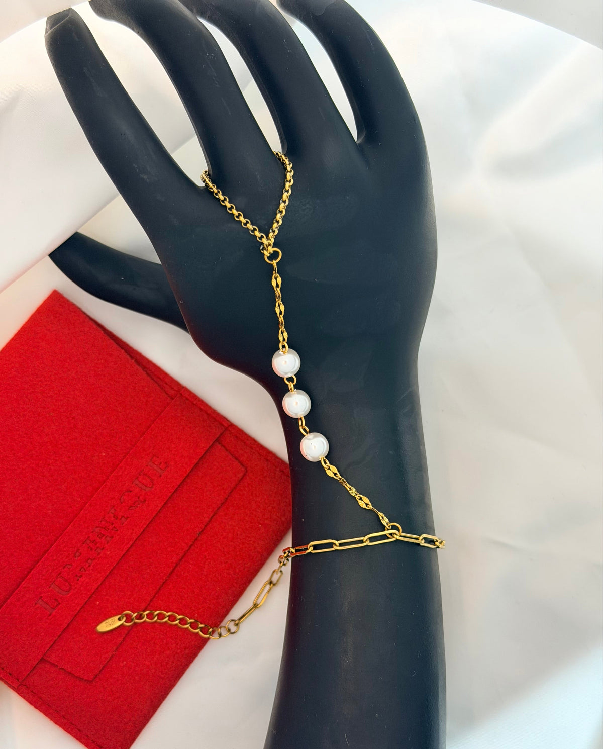 Gilded Pearls | HandChain