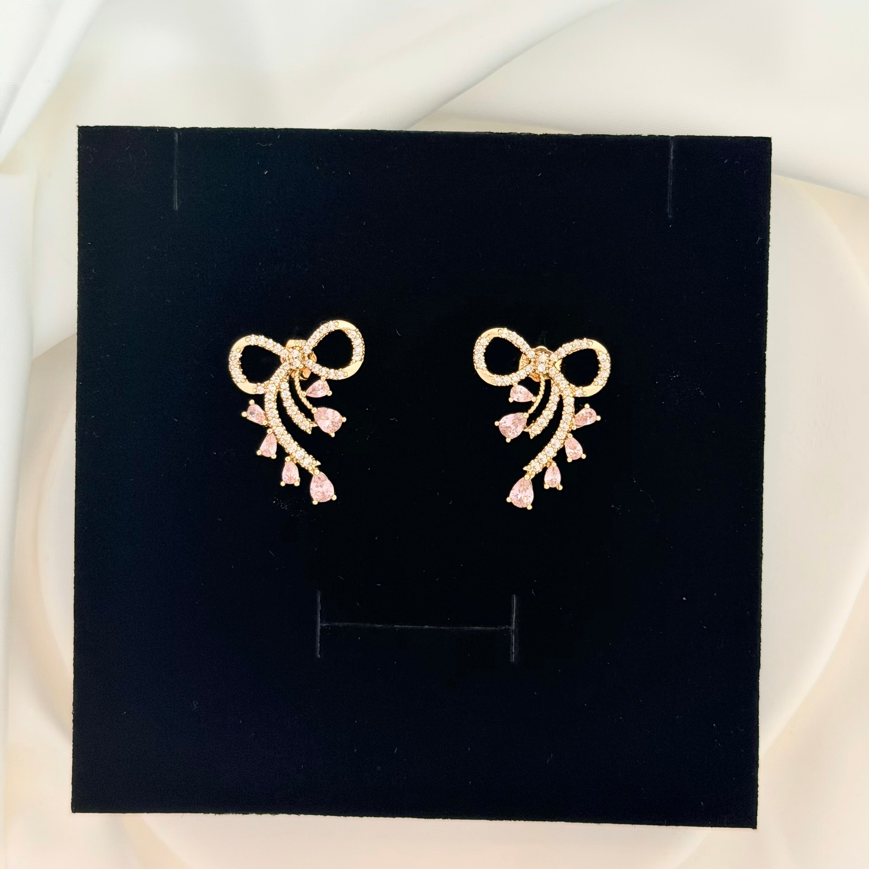 Rose Bow | Earrings