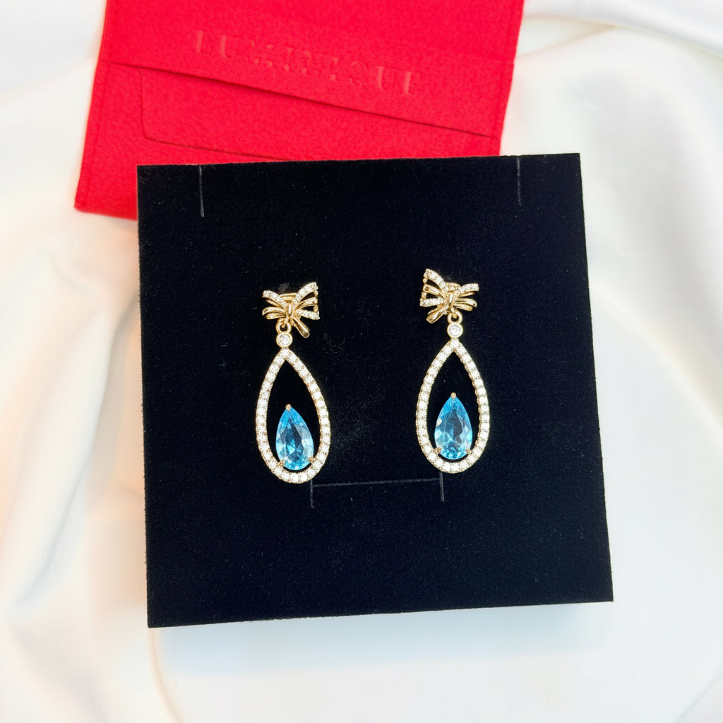 Aqua Spark | Earrings