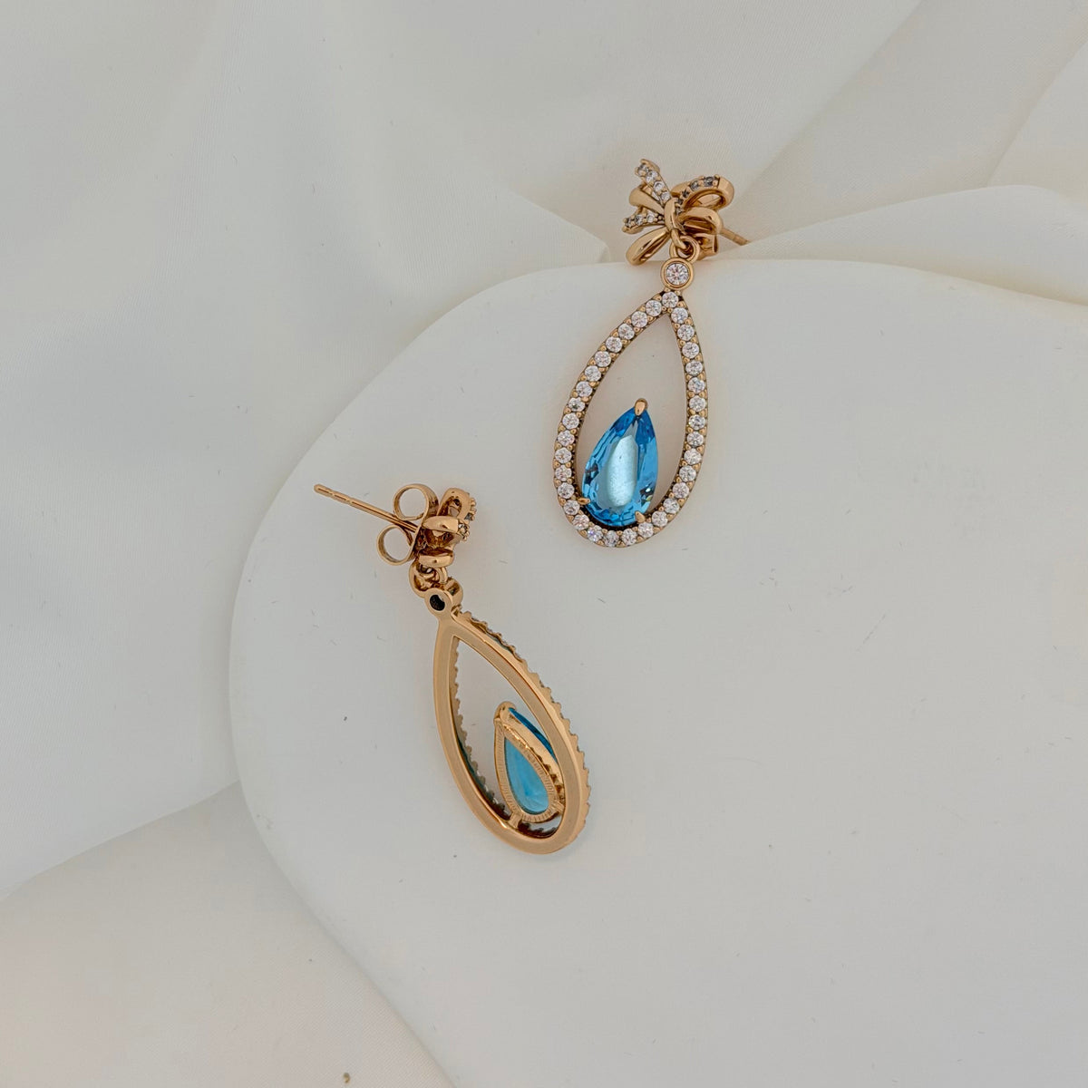 Aqua Spark | Earrings