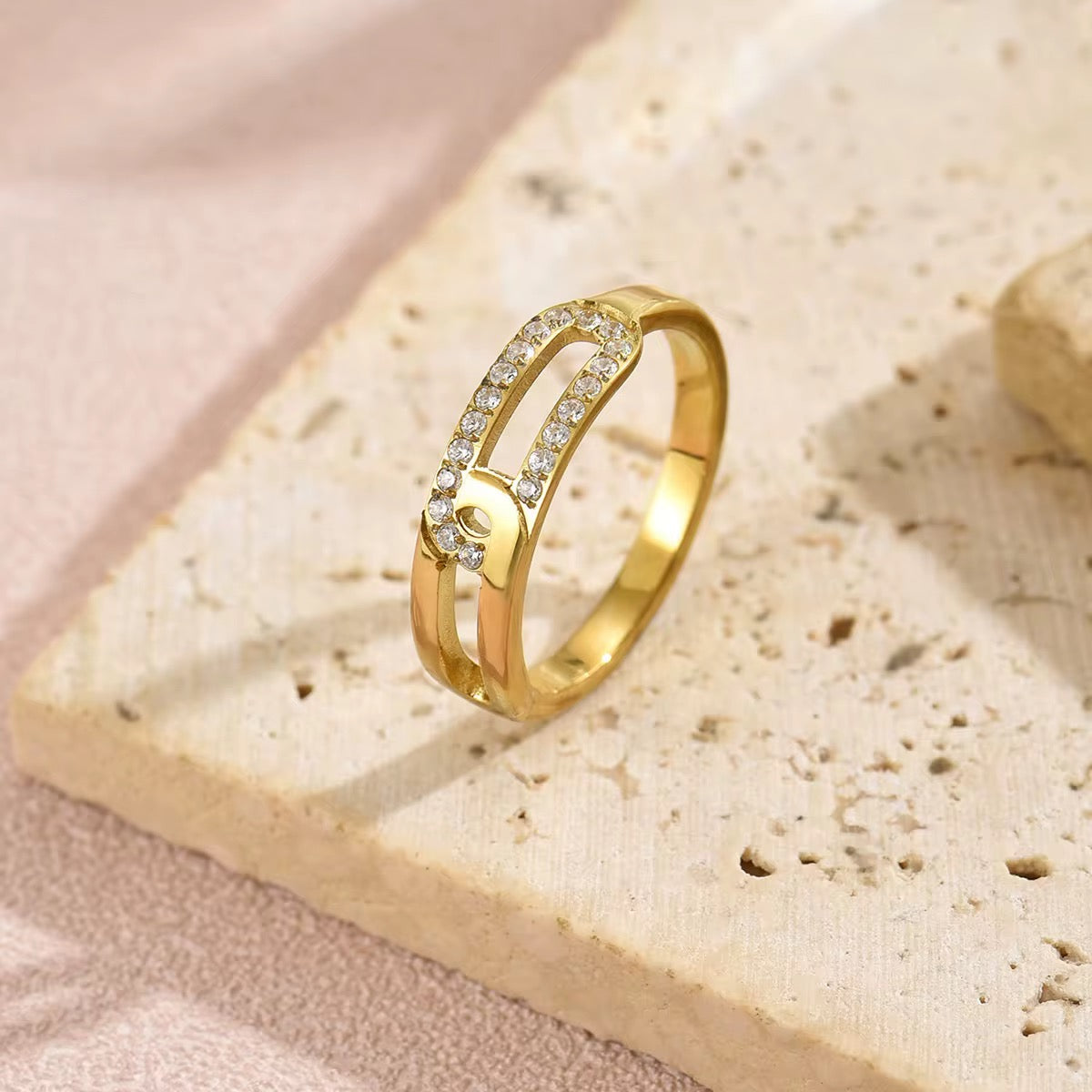 Golden Embrace Ring