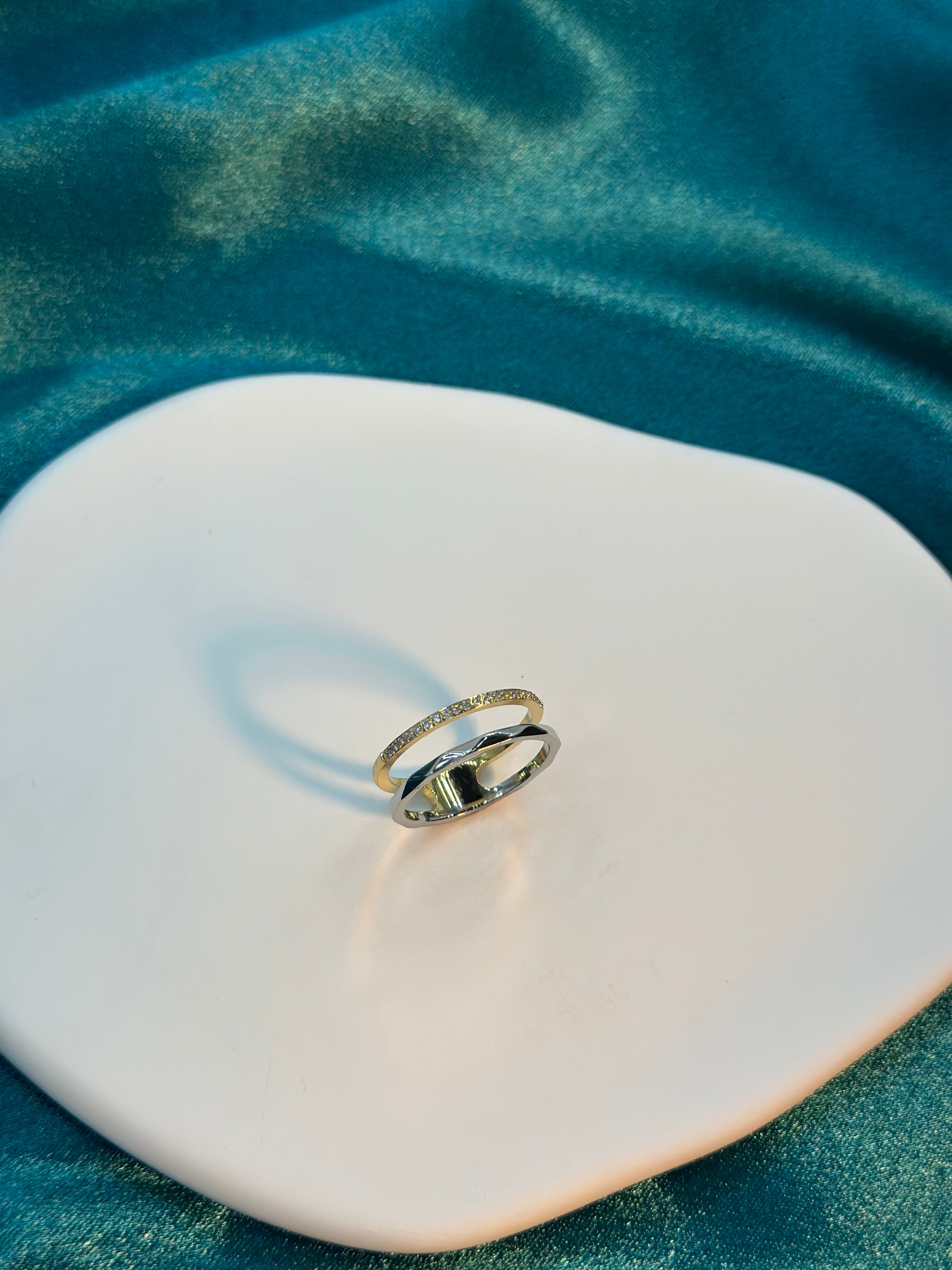 Two-Tone Luxe Ring