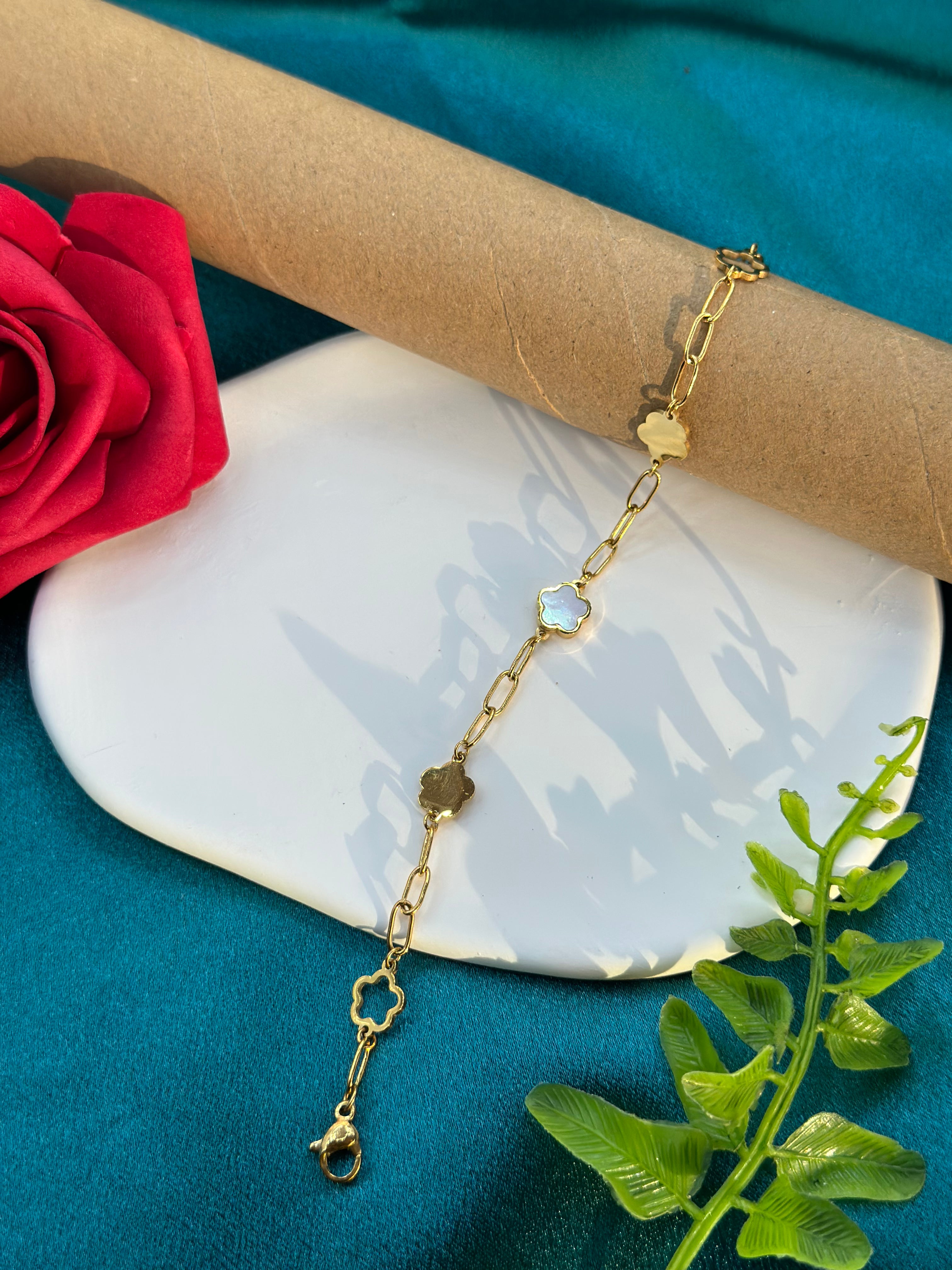 Golden Bloom Bracelet