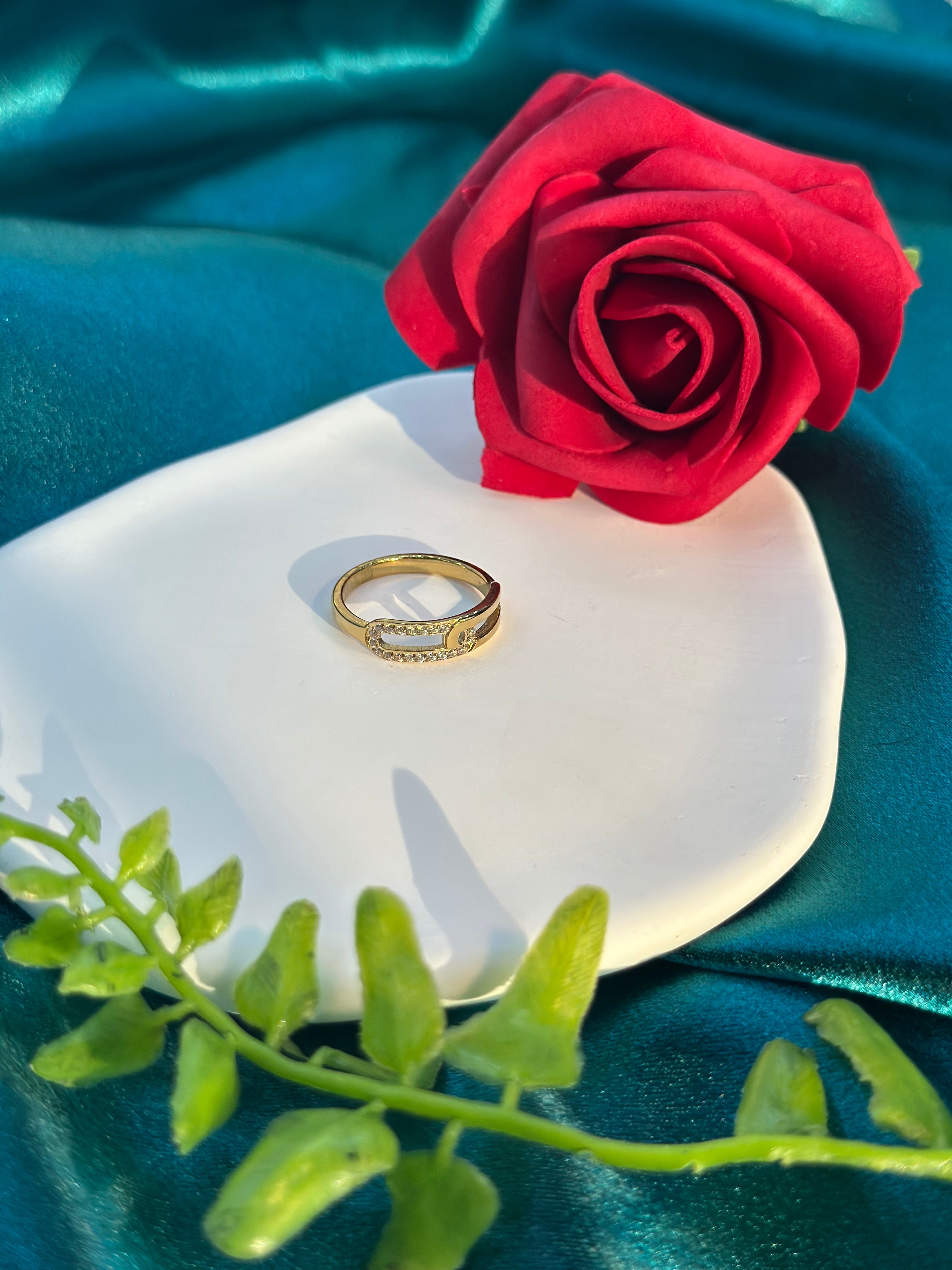 Golden Embrace Ring