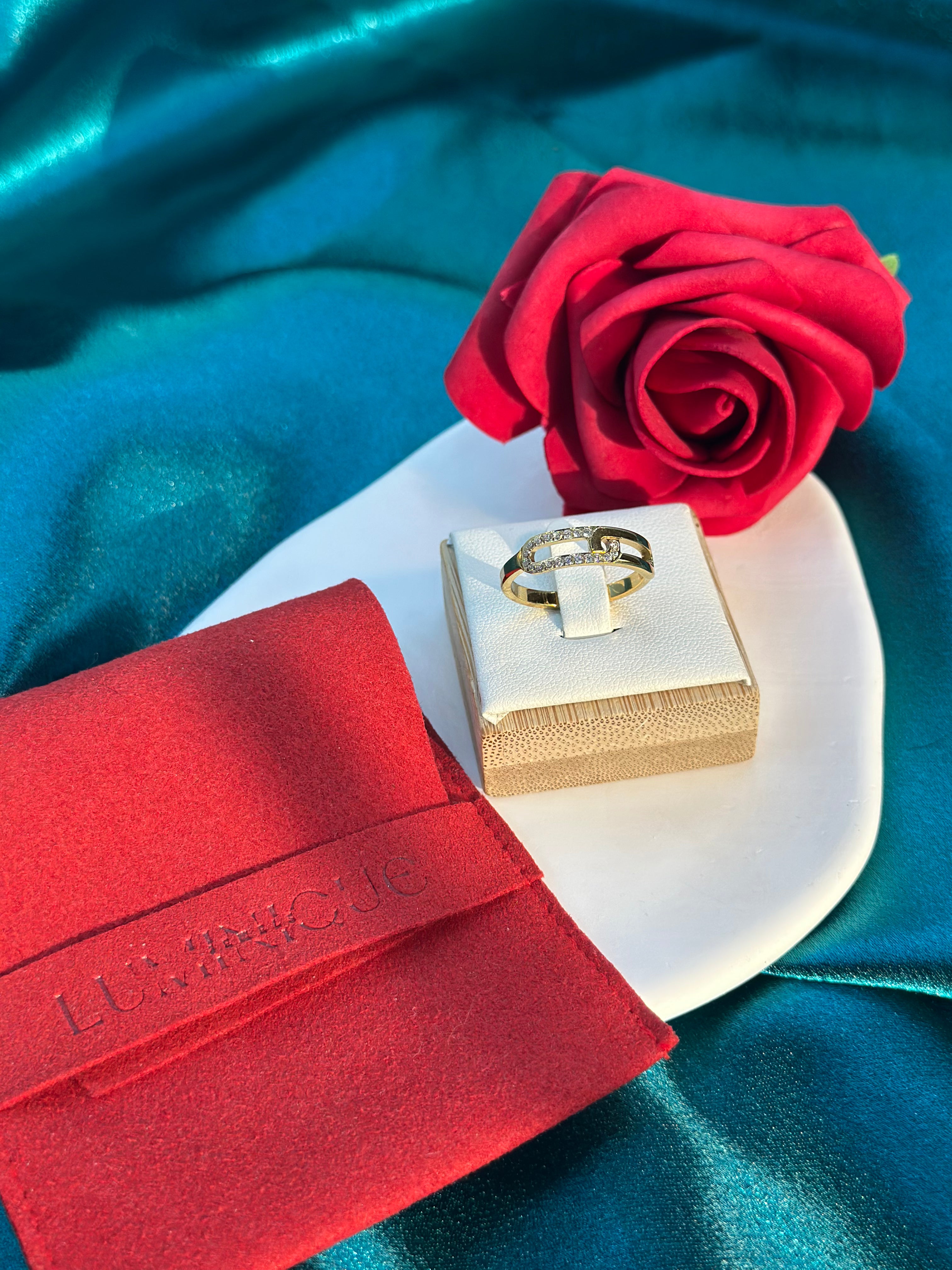 Golden Embrace Ring