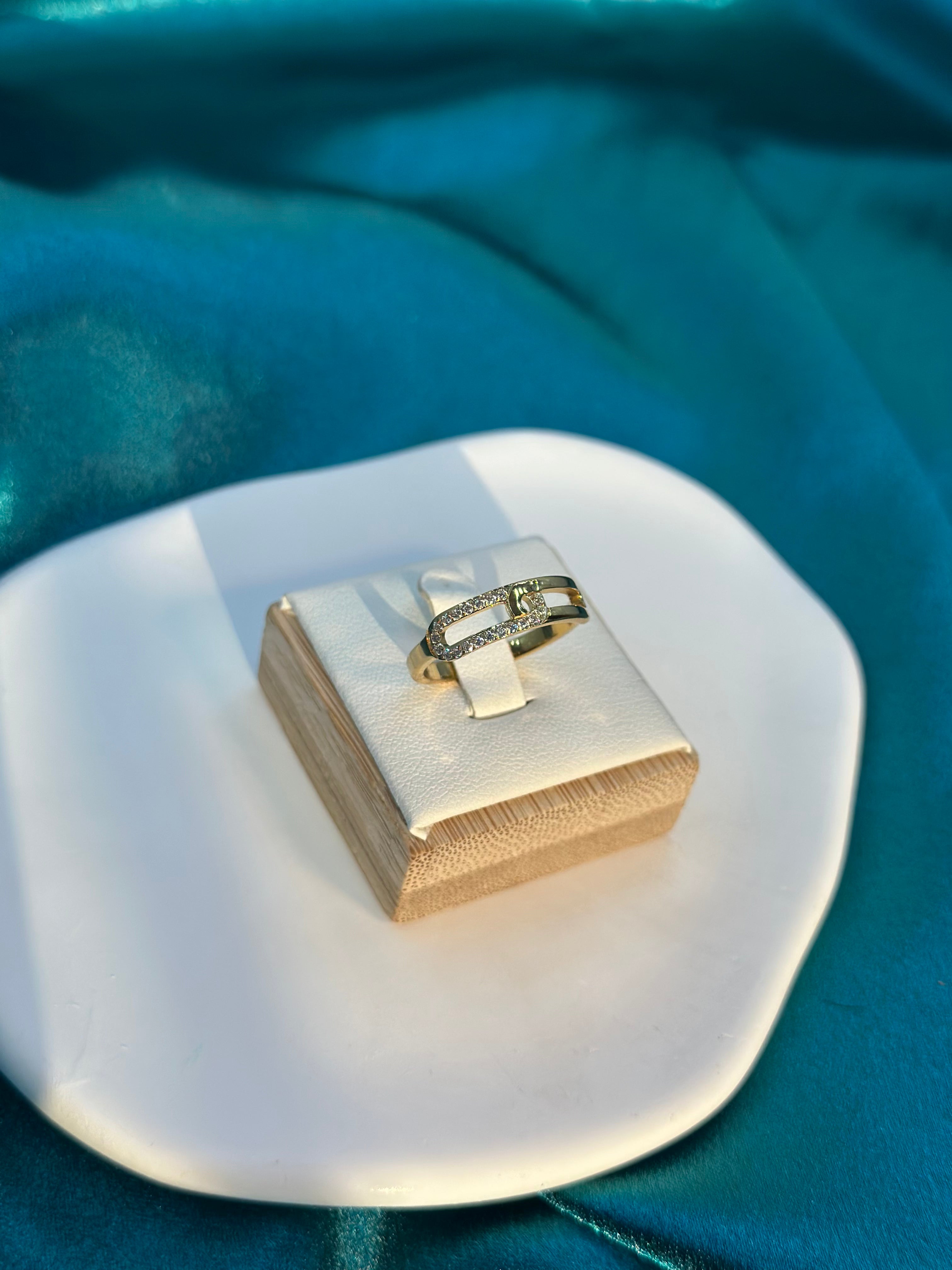 Golden Embrace Ring