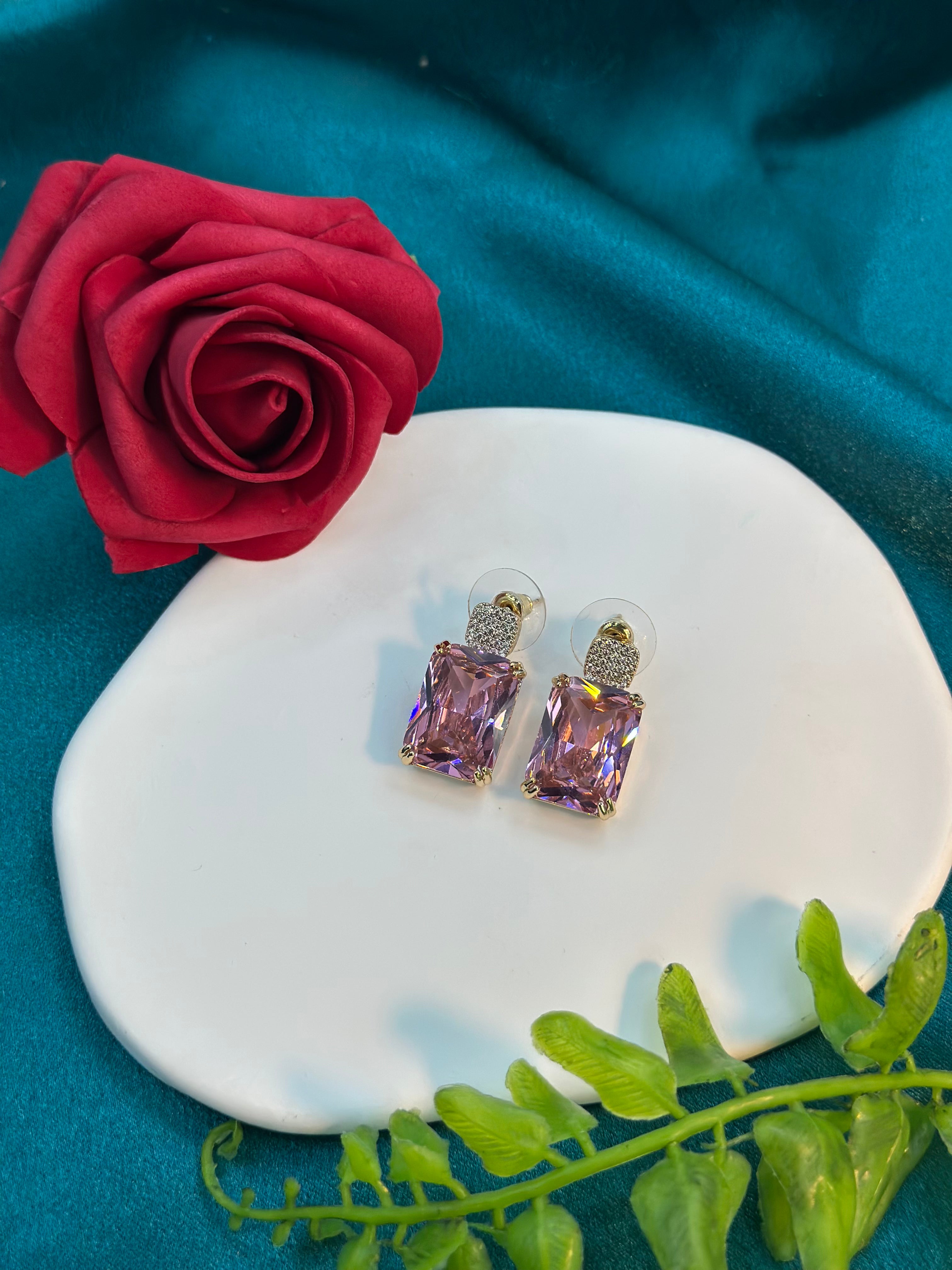 Pink Luxury Earrings