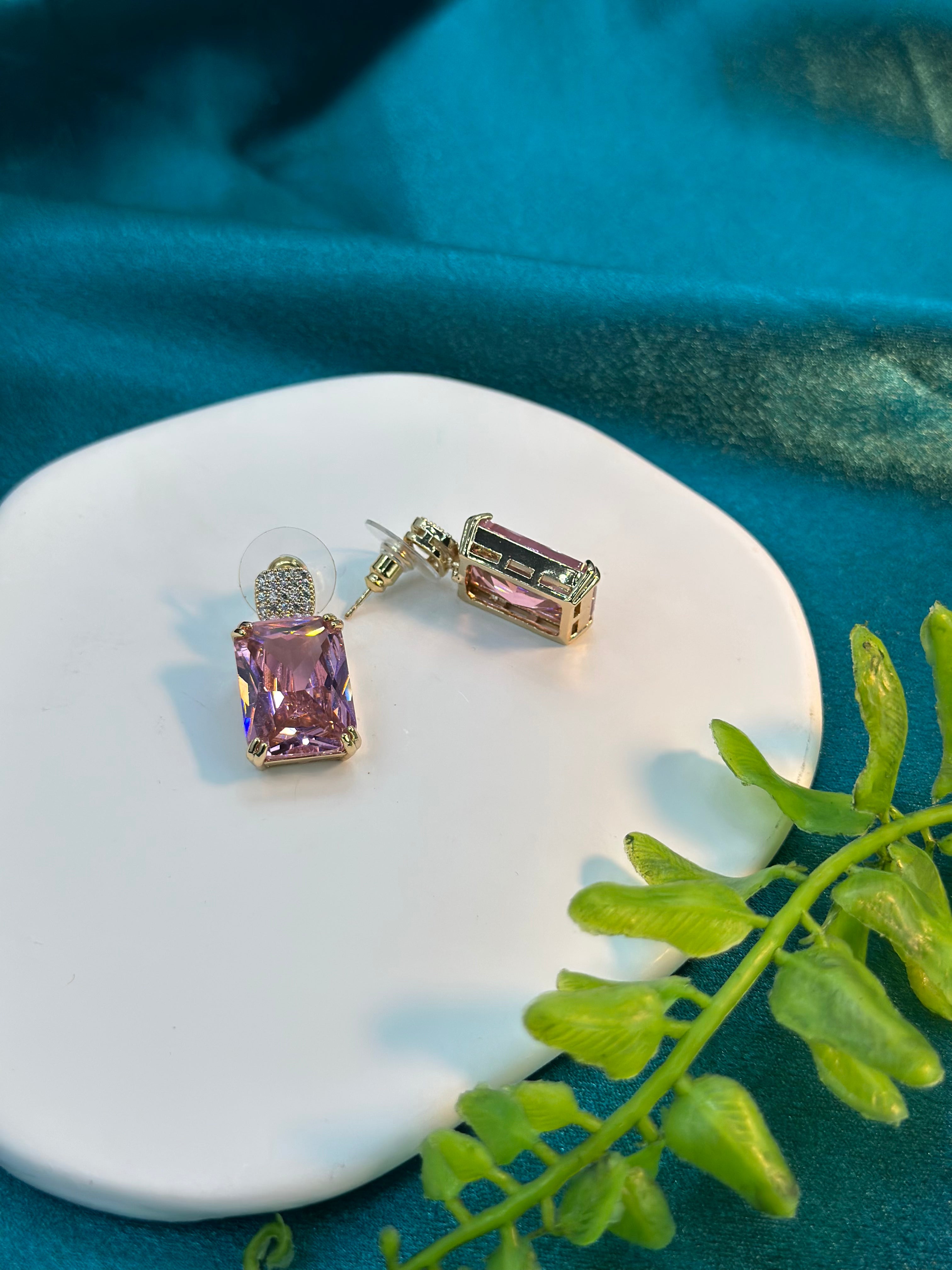 Pink Luxury Earrings