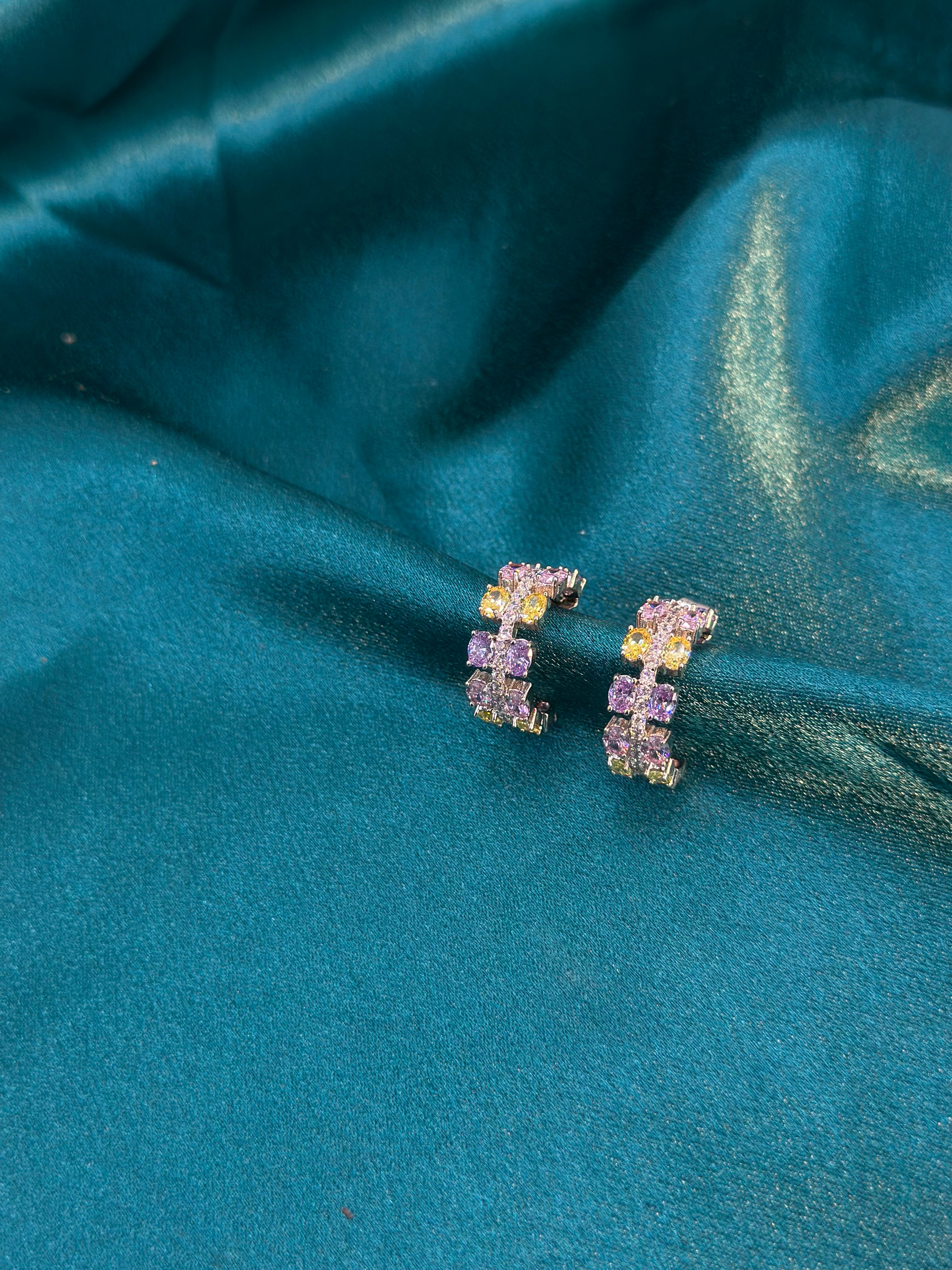 Multicolor Elegant Earrings