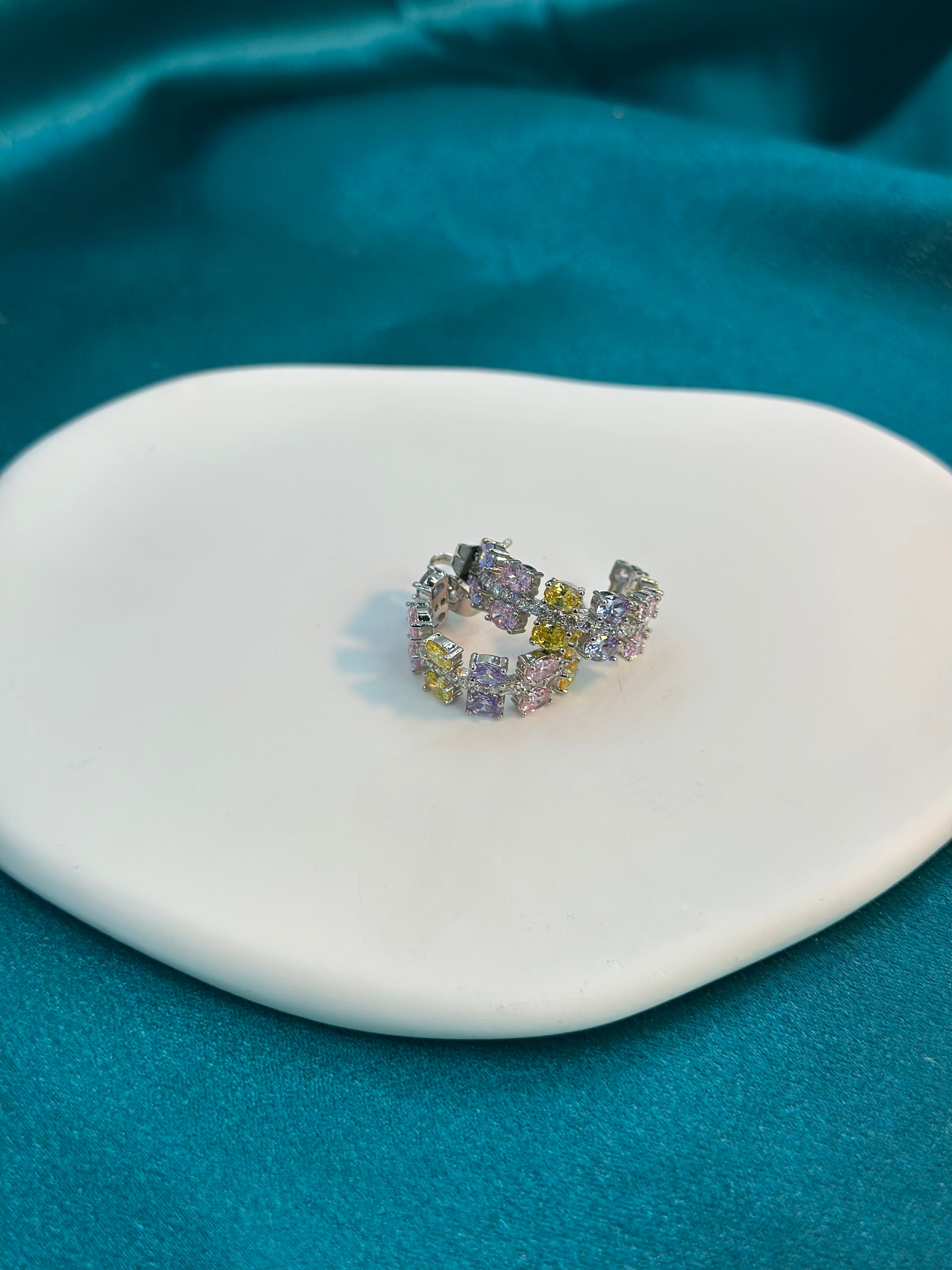 Multicolor Elegant Earrings