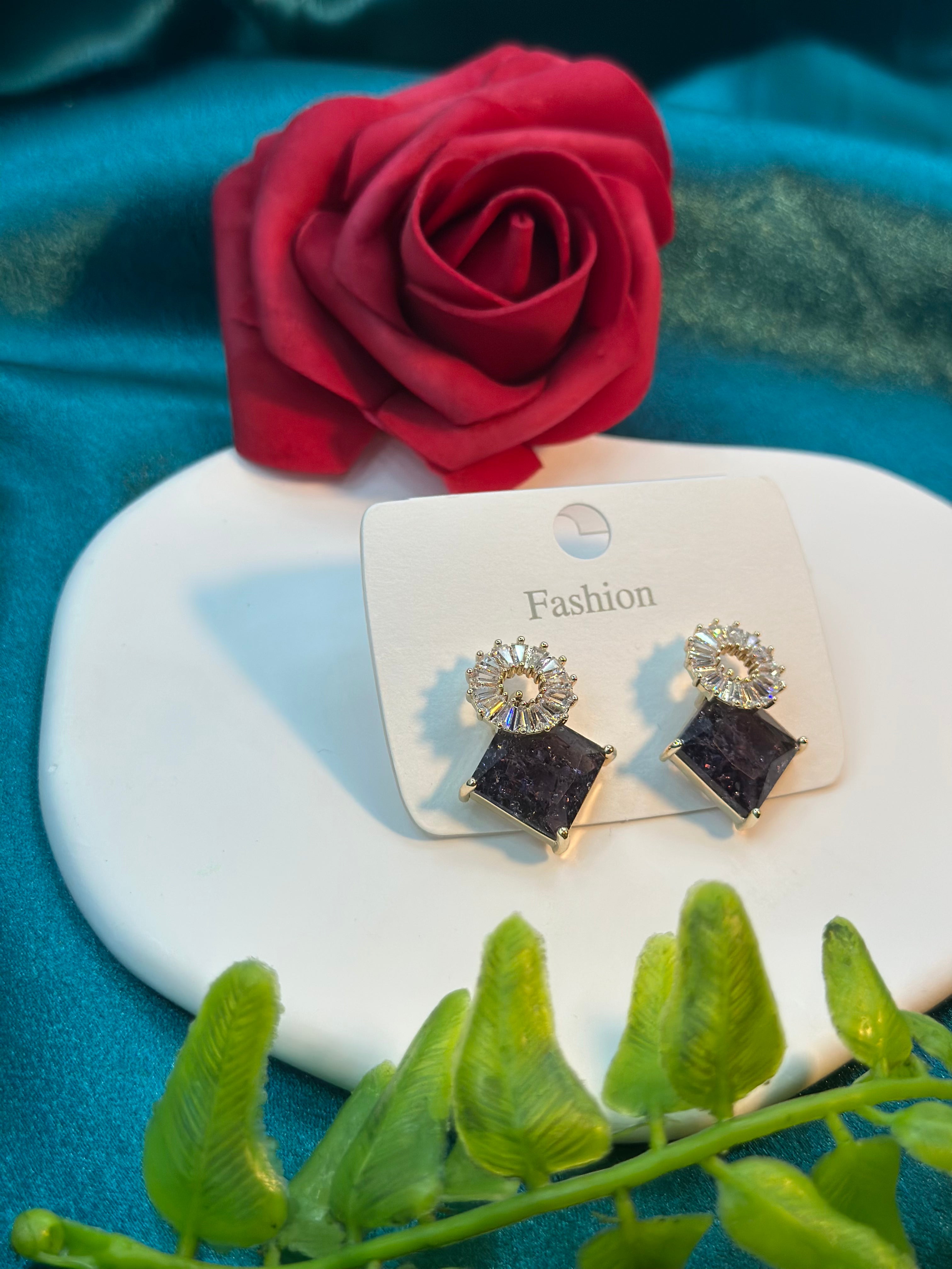 Stone Earrings
