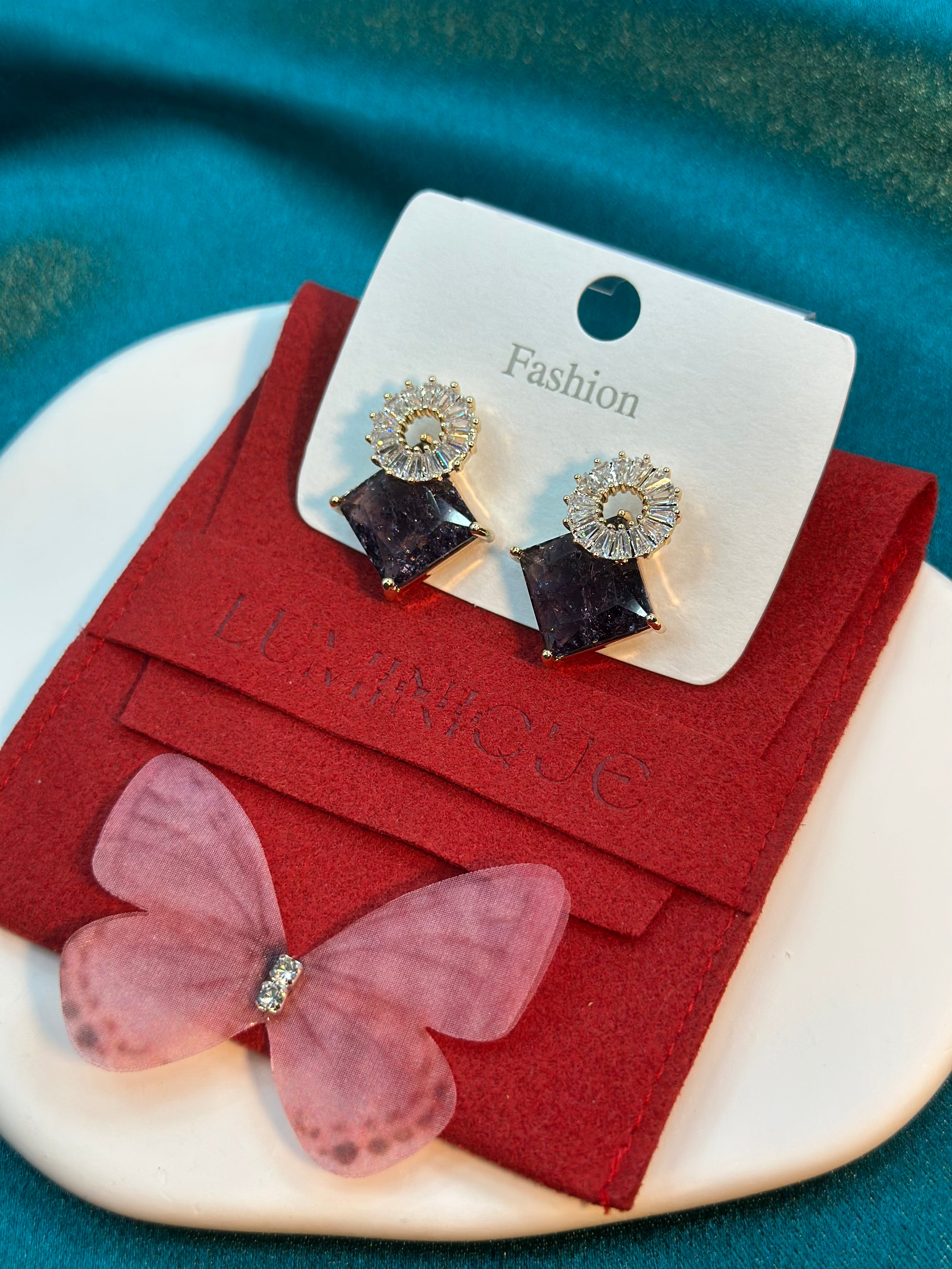 Stone Earrings