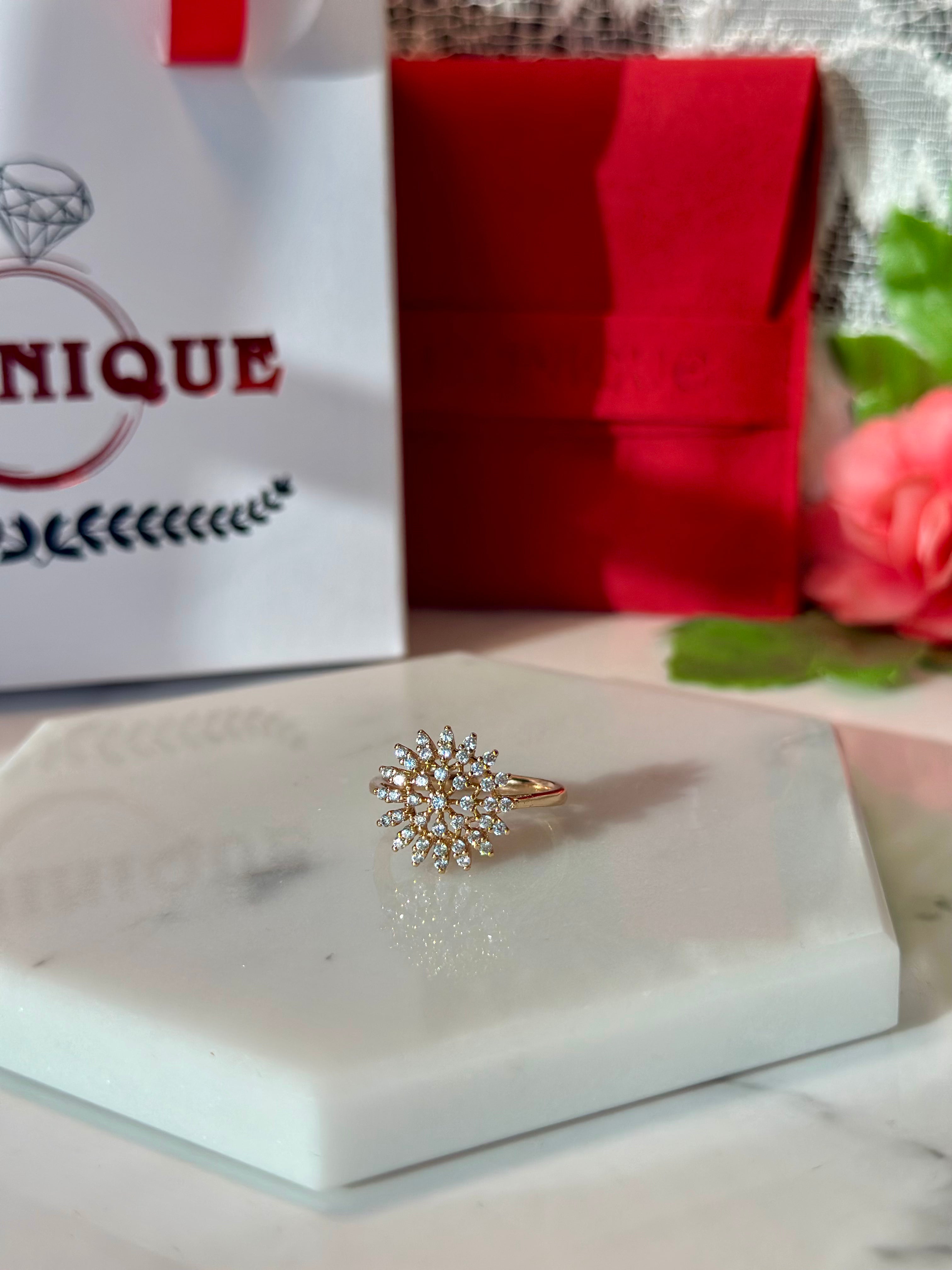 Equisite ring (18K PVD Gold Plated)