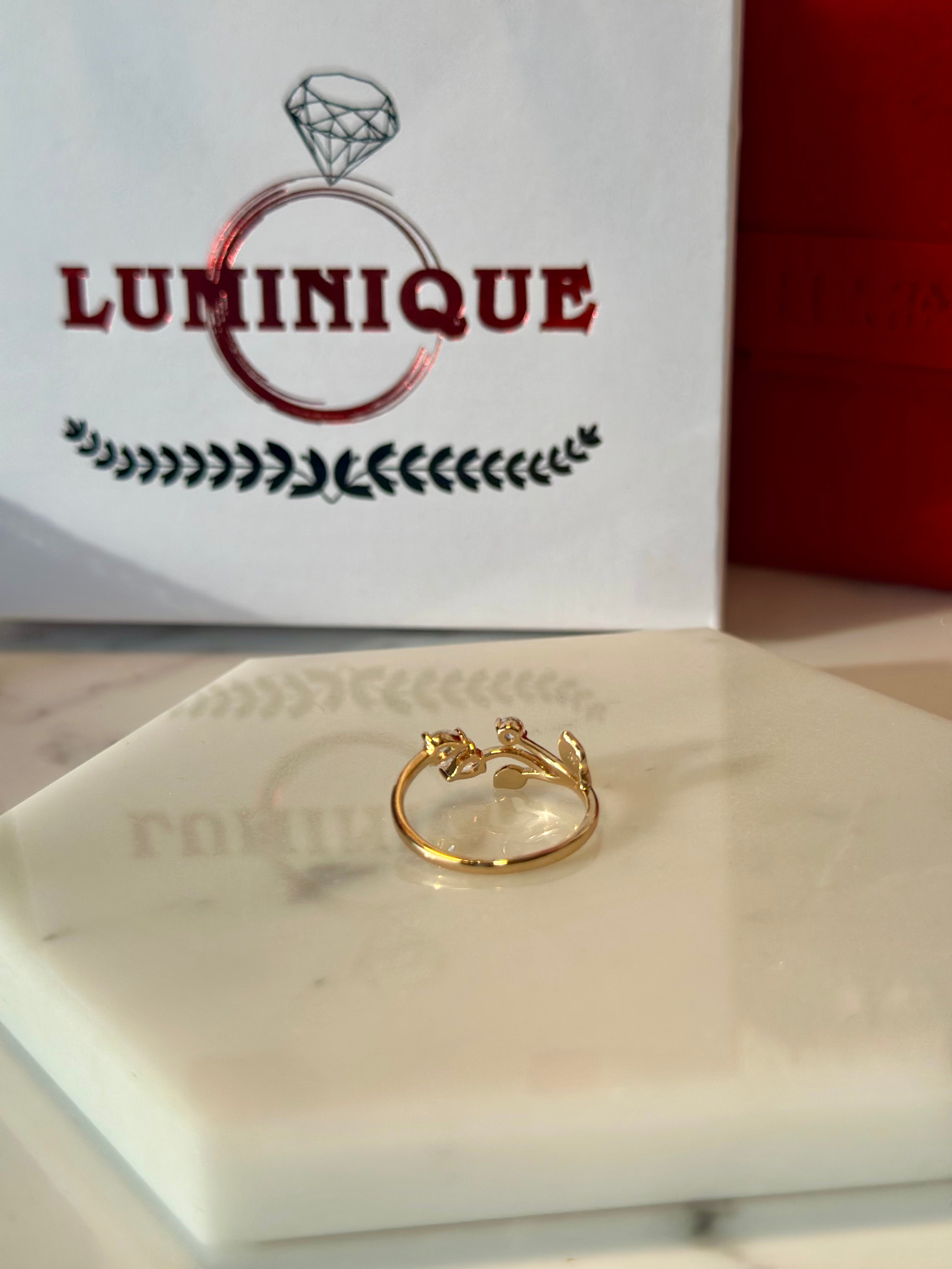 Petals Ring (18K PVD Gold Plated