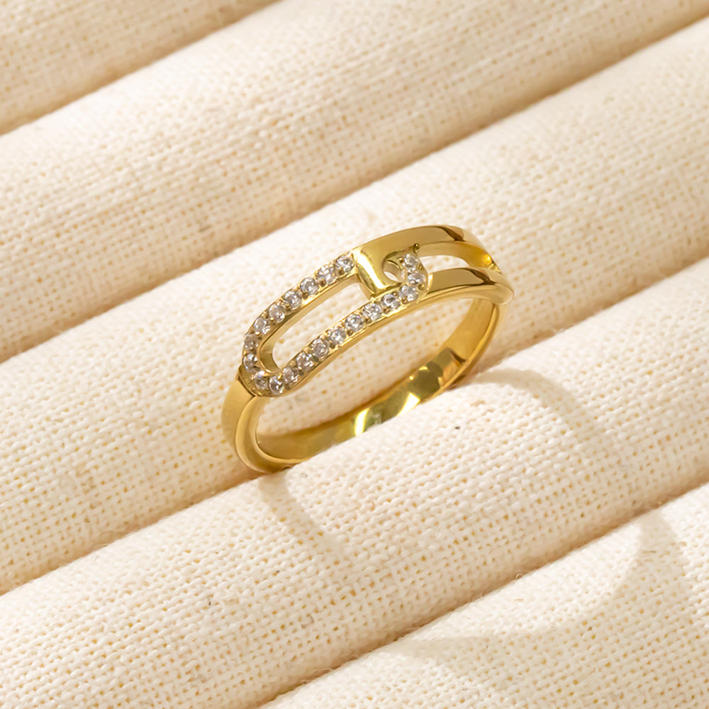 Golden Embrace Ring