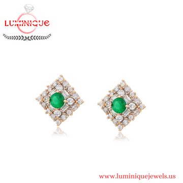 Small Elegant Earrings (18K PVD Gold Plated)