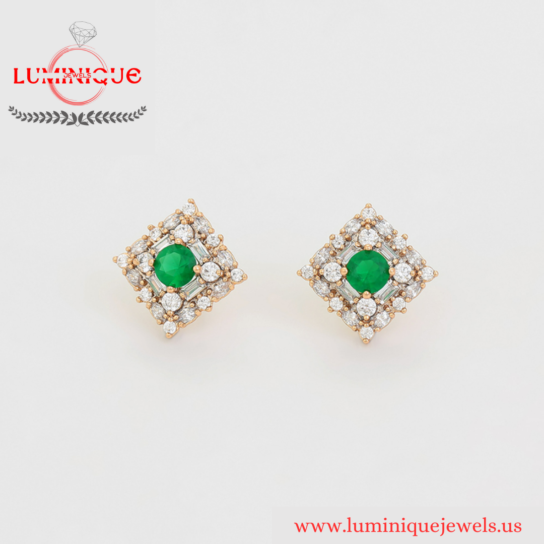 Small Elegant Earrings (18K PVD Gold Plated)